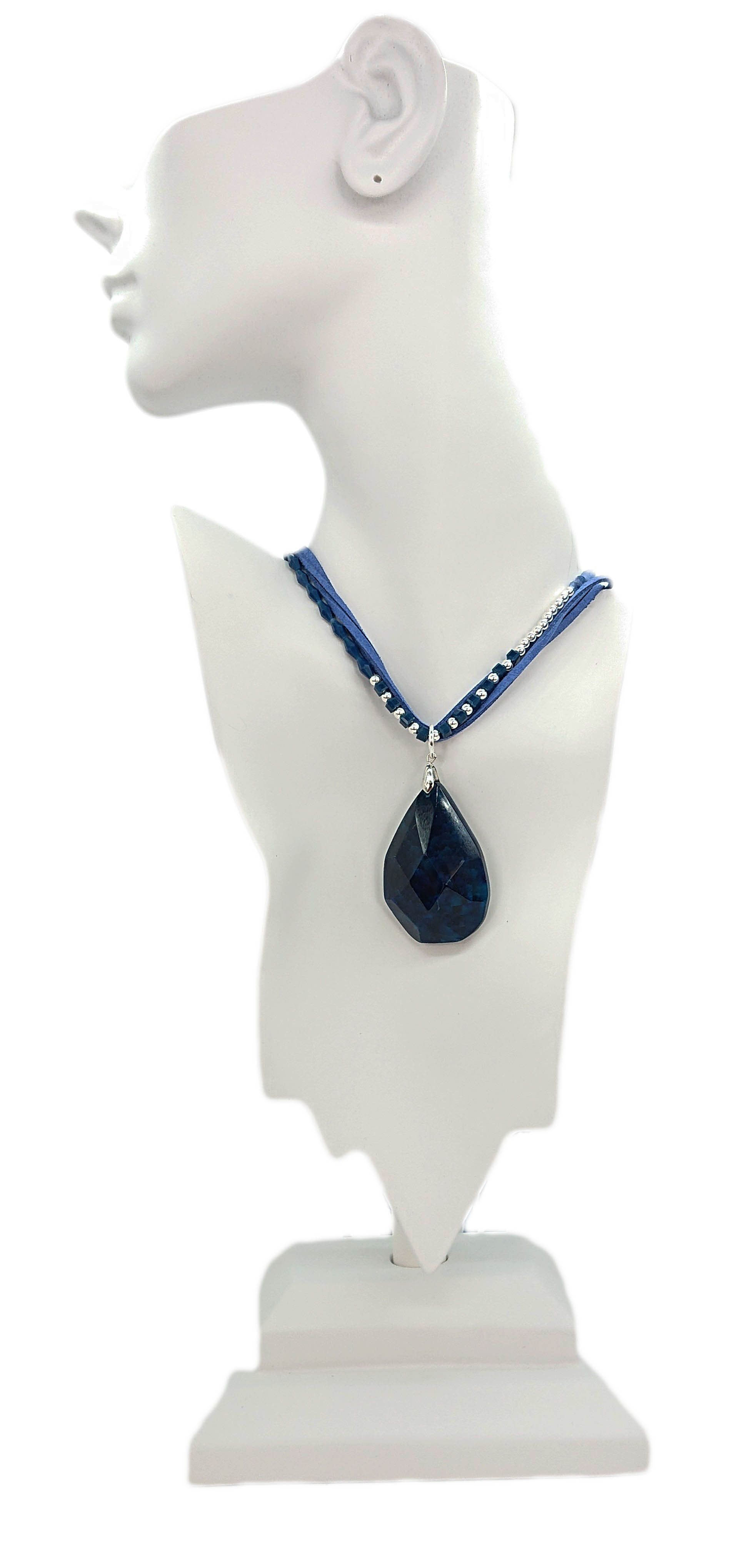 Jewellery Bead Pendant Blue
